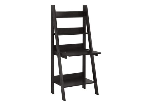 19" Espresso Ladder Desk