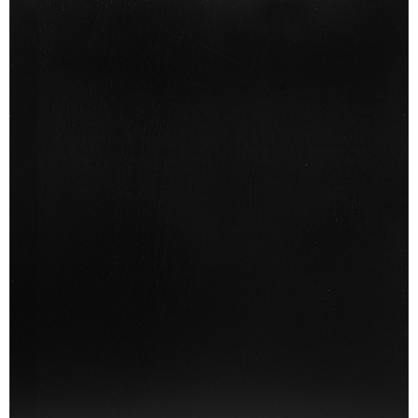 25" Black Wood Three Drawer Nightstand