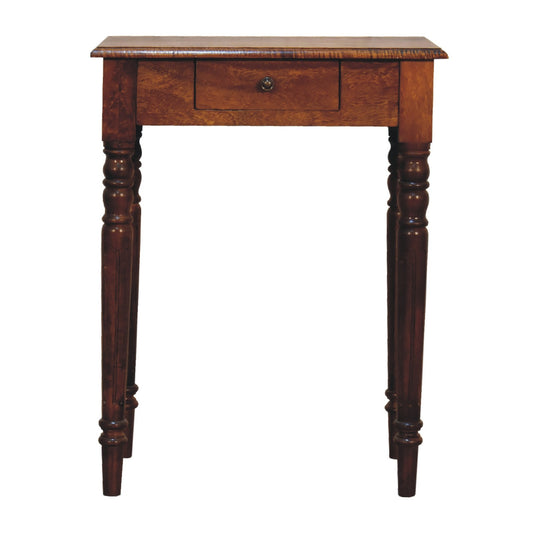 24" Brown Solid Wood Sideboard
