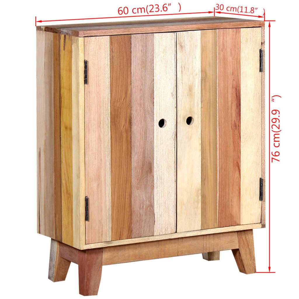 Sideboard Beige Solid reclaimed wood Standard Sideboard