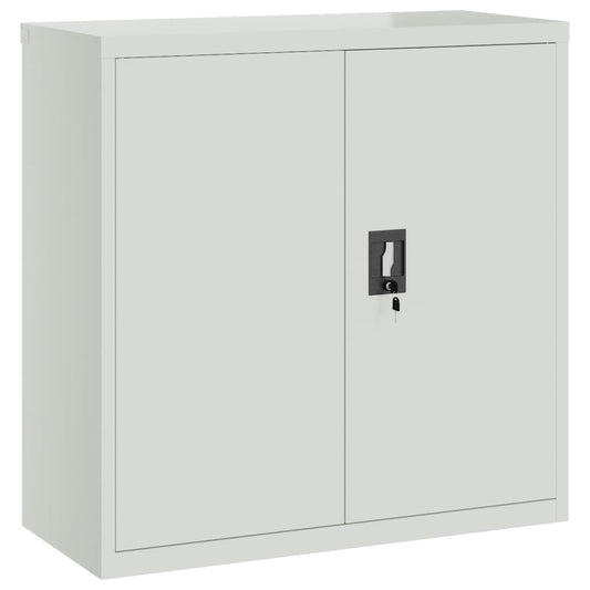 Filing Cabinet Gray Steel Medium Filing Cabinet Rectangular
