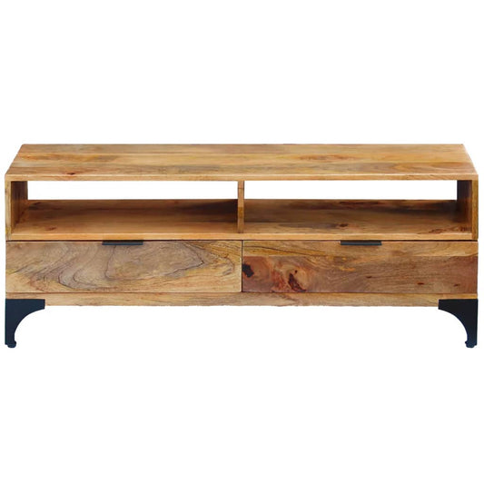 TV Stand Natural Mango Mango wood and steel 47.2 in TV Stand
