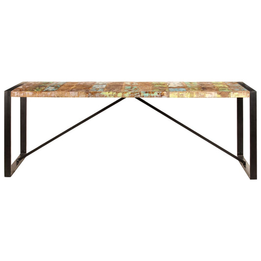 Dining Table varied wood colors