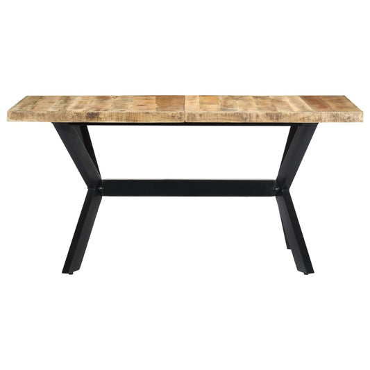 Dining Table Natural wood, Black