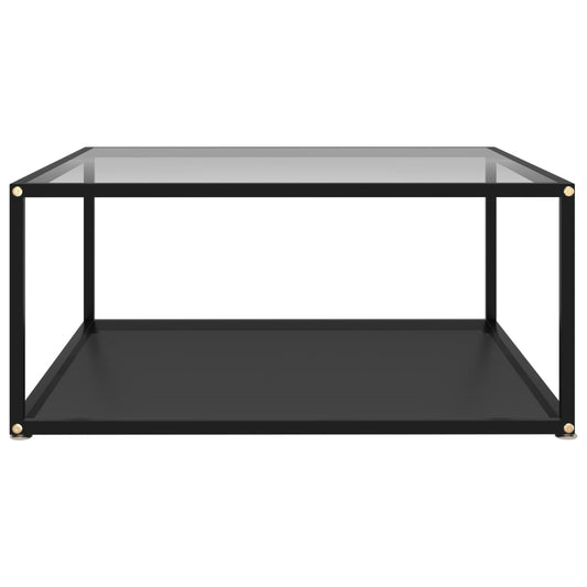 Coffee Table Transparent and black