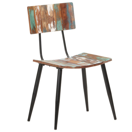 Dining Chair Set of 4 Multicolors