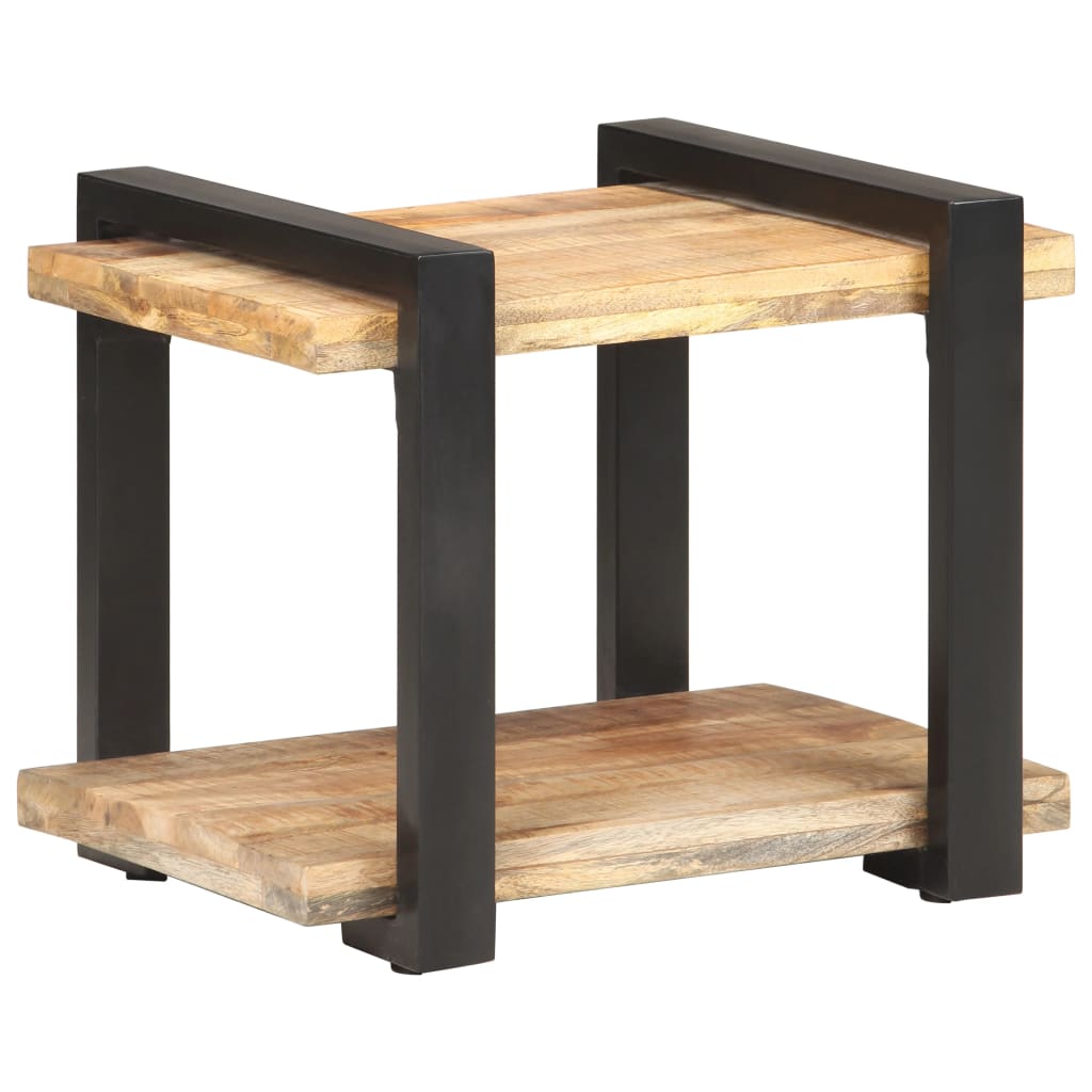 Bedside Cabinet Natural wood Rough mango wood, iron Medium