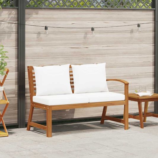 Garden Bench Natural wood, Cream