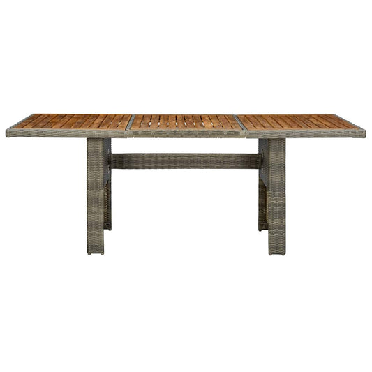 Garden Table Brown