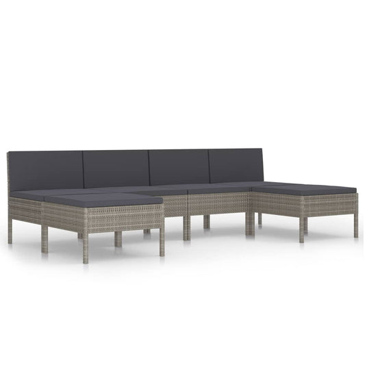 Garden Furniture Set Grey