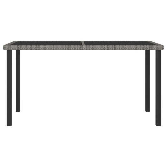 Garden Dining Table Grey