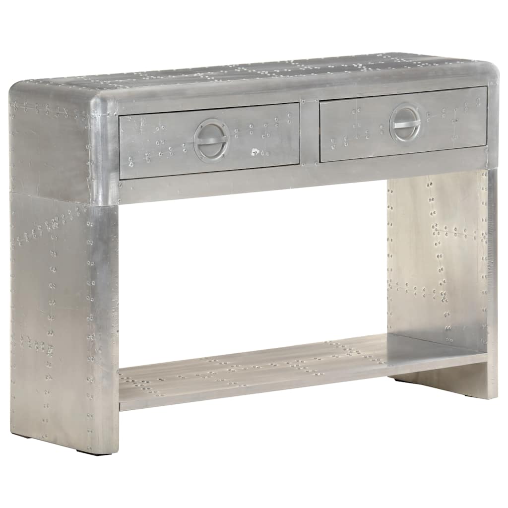 Aviator Sideboard Silver Metal Medium Aviator Sideboard