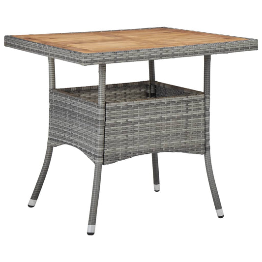 Dining Set Grey and brown