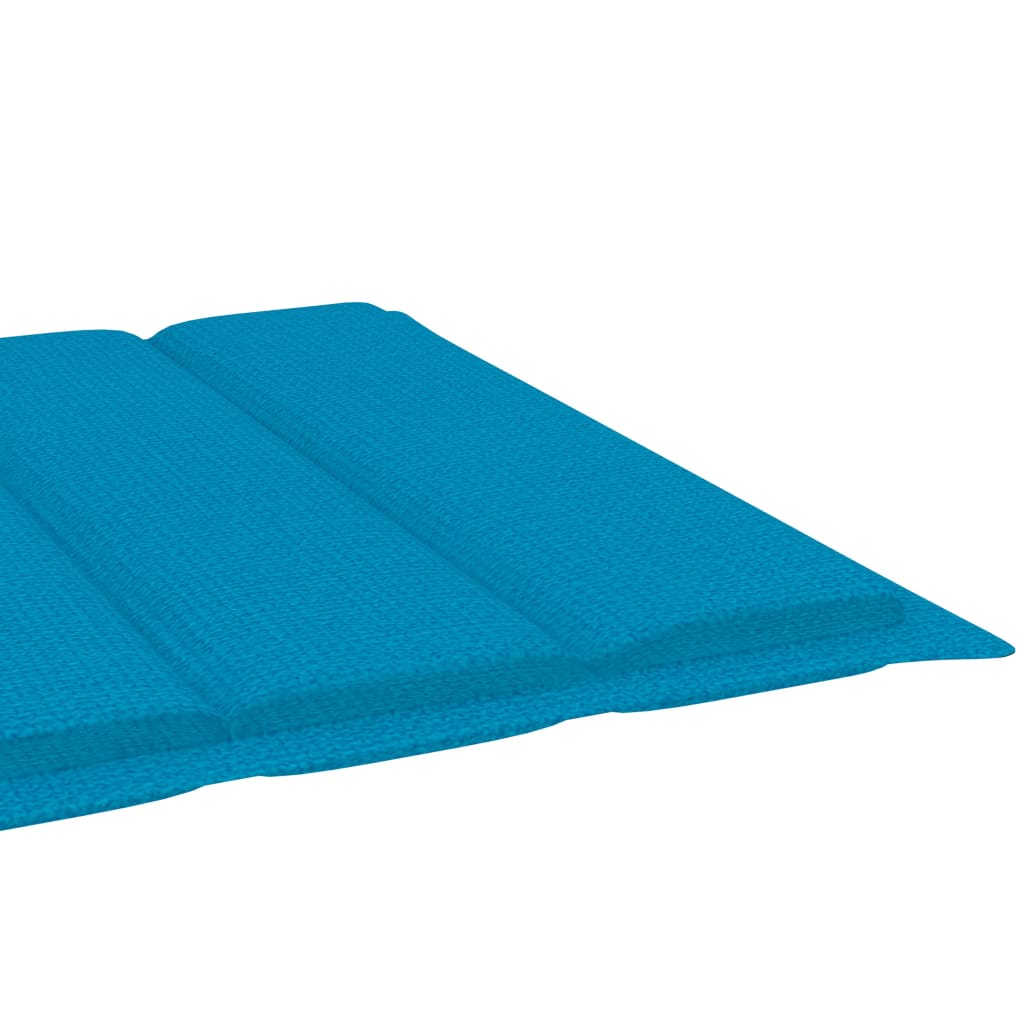 Sun Lounger Blue Bamboo 78.7 x 51.2 x 34.3 in
