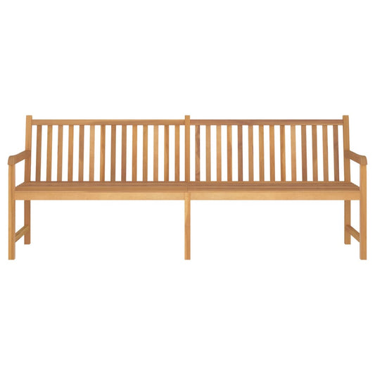 Garden Bench Warm Teak Wood Fine Sanded Teak Hardwood Large