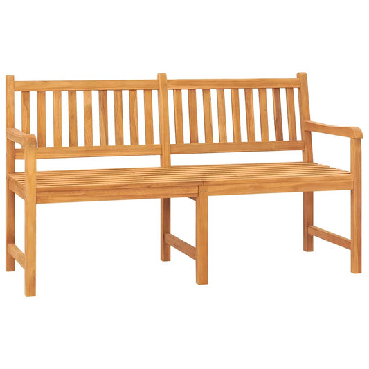 Bench Teak Solid Teak Wood 3-seater