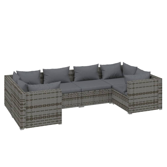Garden Lounge Set Grey, Anthracite
