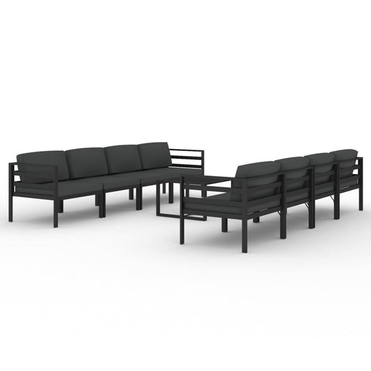 Garden Lounge Set Anthracite