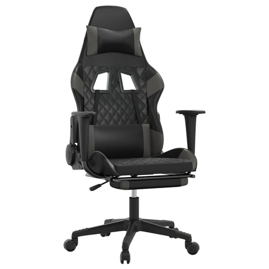 Gaming Chair Black and Grey