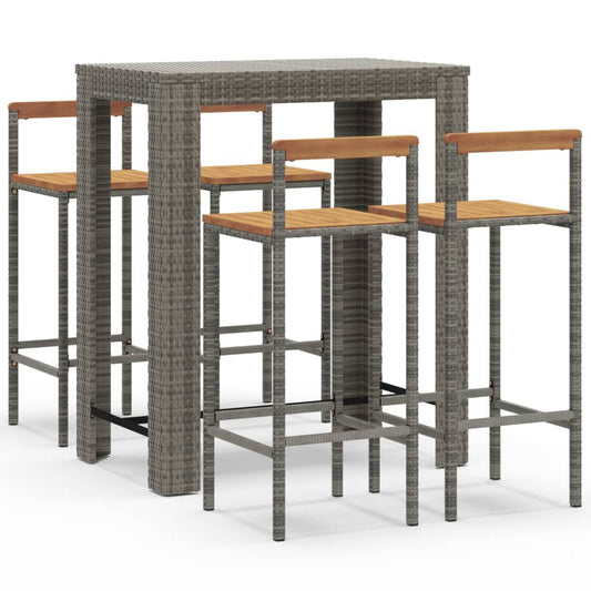Garden Bar Set Grey