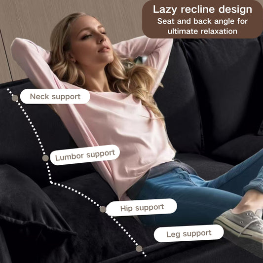Modular Sectional Sofa - Oversized U Shaped Couch Set