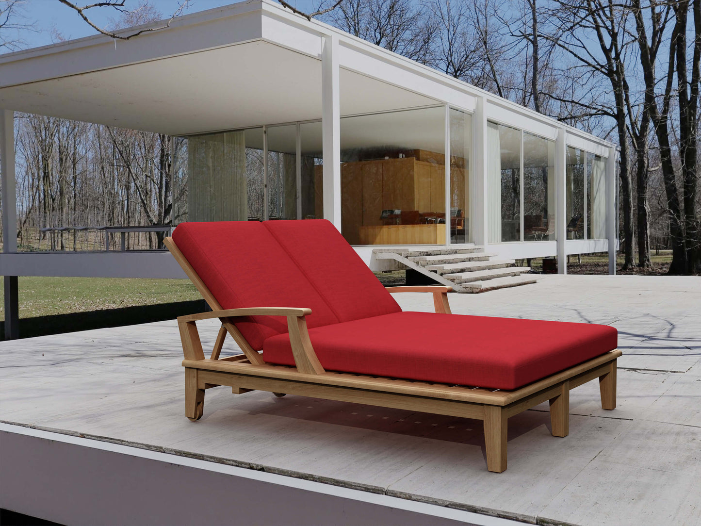 BRIANNA DOUBLE SUN LOUNGER