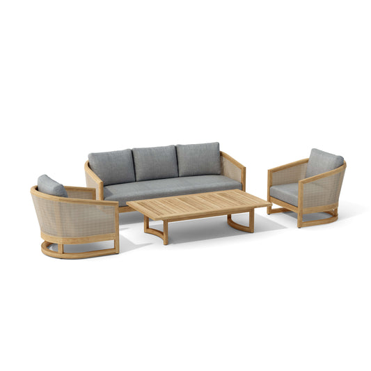 4-PC CATANIA DEEP SEATING SET