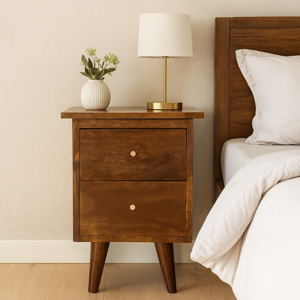 Chestnut nightstand