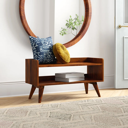 Chestnut Nordic Storage Bench
