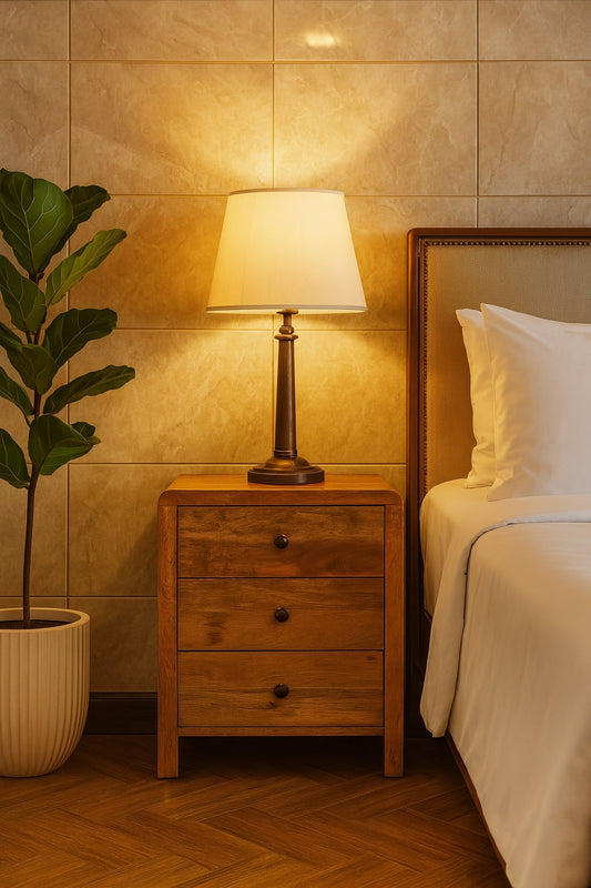 Oak-ish Naya nightstand