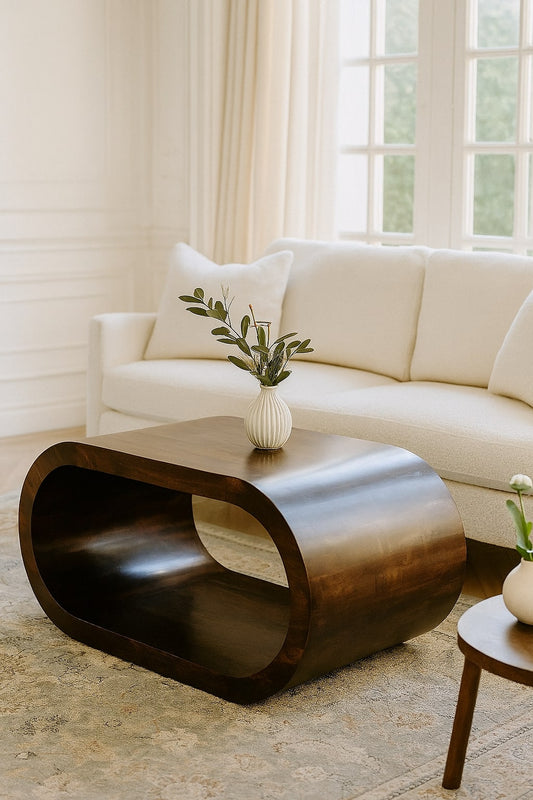 Amaya California Walnut Coffee Table