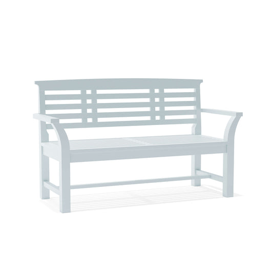 SAKURA 2-SEATER BENCH IN WHITE