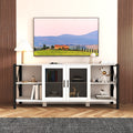 TV Stands For Living Room, Industrial TV Stand For Bedroom Furniture, Farmhouse TV Stand 80 Inch Television Stand , Modern Horizontal Wood And Metal Open Bookshelf