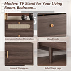 76 TV Stand With Drawers For Living Room Bedroom, Modern Chic Entertainment Center For TVs Up To 85 Inches, Entertainment Center With Storage