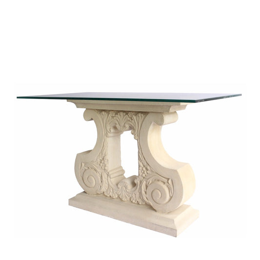 ELYSEES DINING TABLE WITH NO GLASS TOP