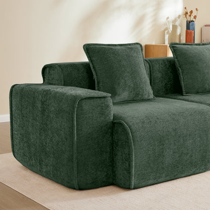 Streamlined Design Modular 2 Seat L Shape Sectional Sofa