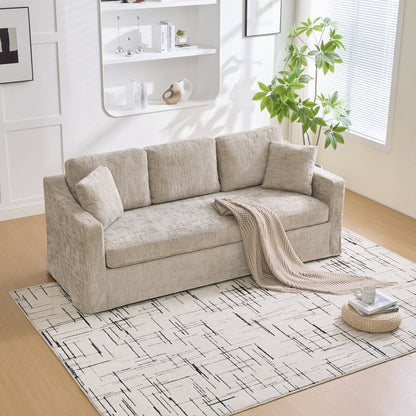 83.86" Wide Modern Casual Sofa