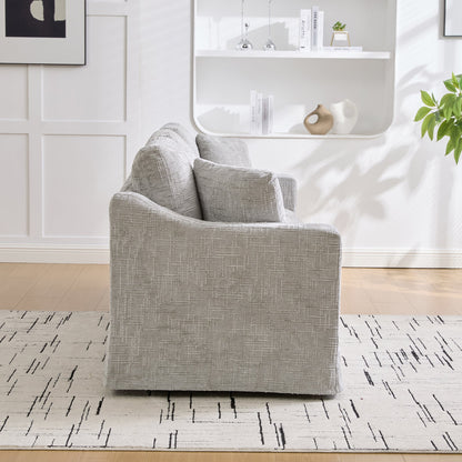 83.86" Wide Modern Casual Sofa