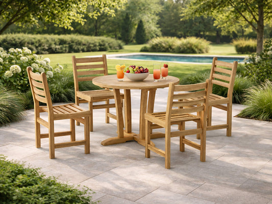 DESCANSO WINDHAM 5-PC DINING TABLE SET