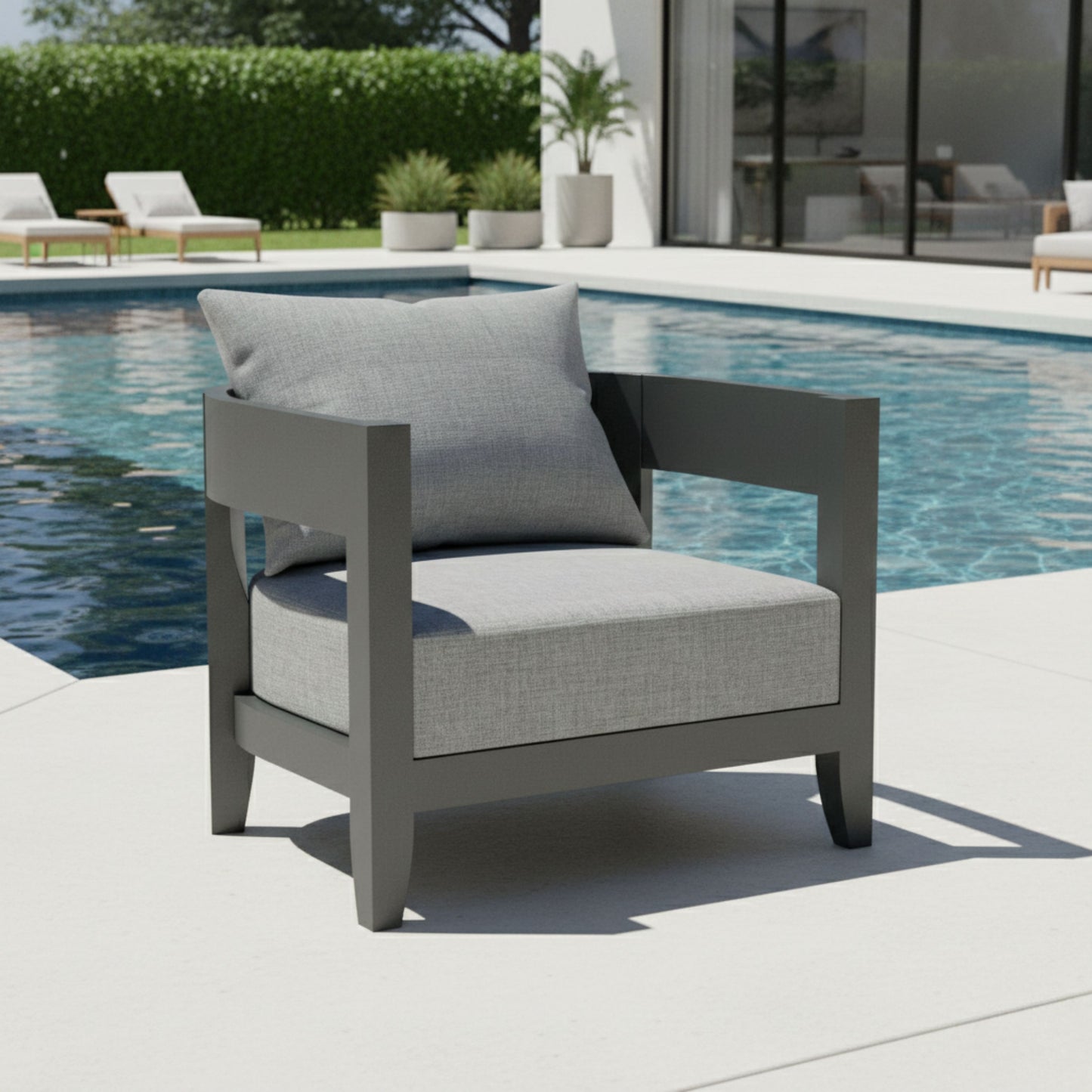 CORONADO ALUMINUM ARMCHAIR