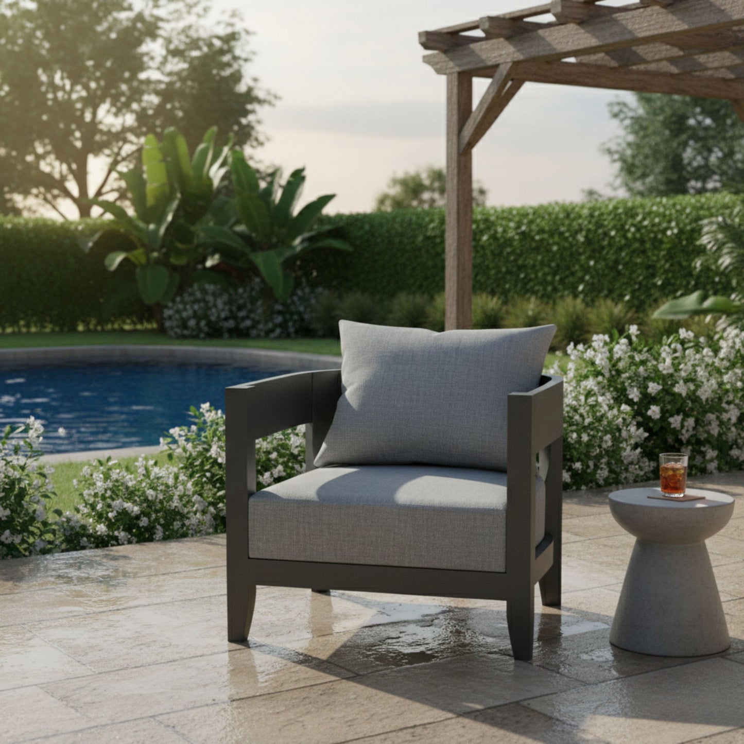 CORONADO ALUMINUM ARMCHAIR