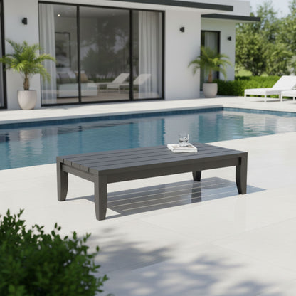 CORONADO ALUMINUM COFFEE TABLE