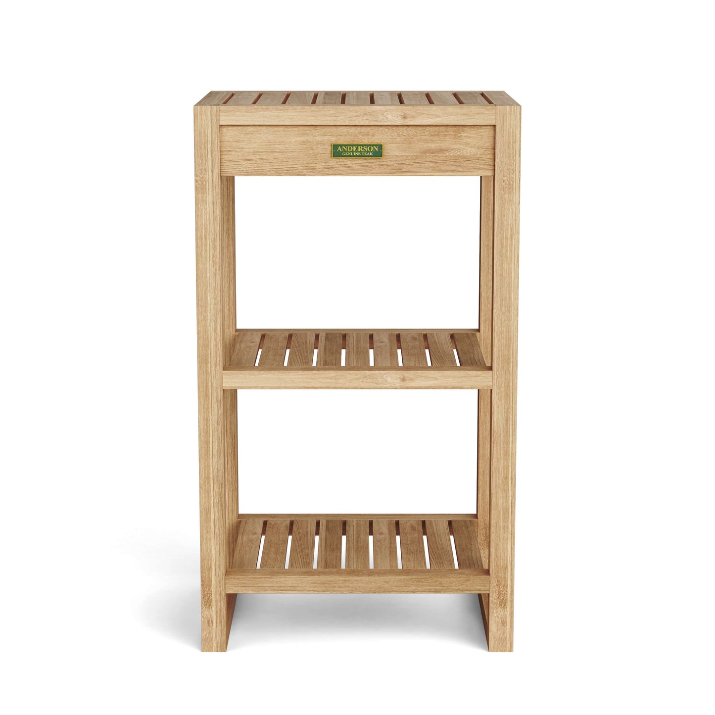 SPA TOWEL TABLE WITH 2-SHELF