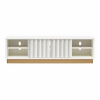 Rene Modern Scalloped TV Stand For TVs Up To 65inch