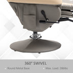 Faux Leather Manual Recliner