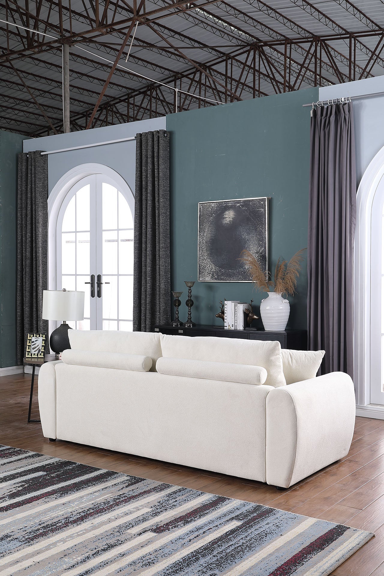 Modern Minimalist Comfortable Compressed BEIGE Sofa