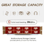 Modern TV Stand For TVs Up To 80'' , Media Console With Multi-Functional Storage, Entertainment Center  With Door Rebound Device, TV Cabinet For Living Room,Bedroom