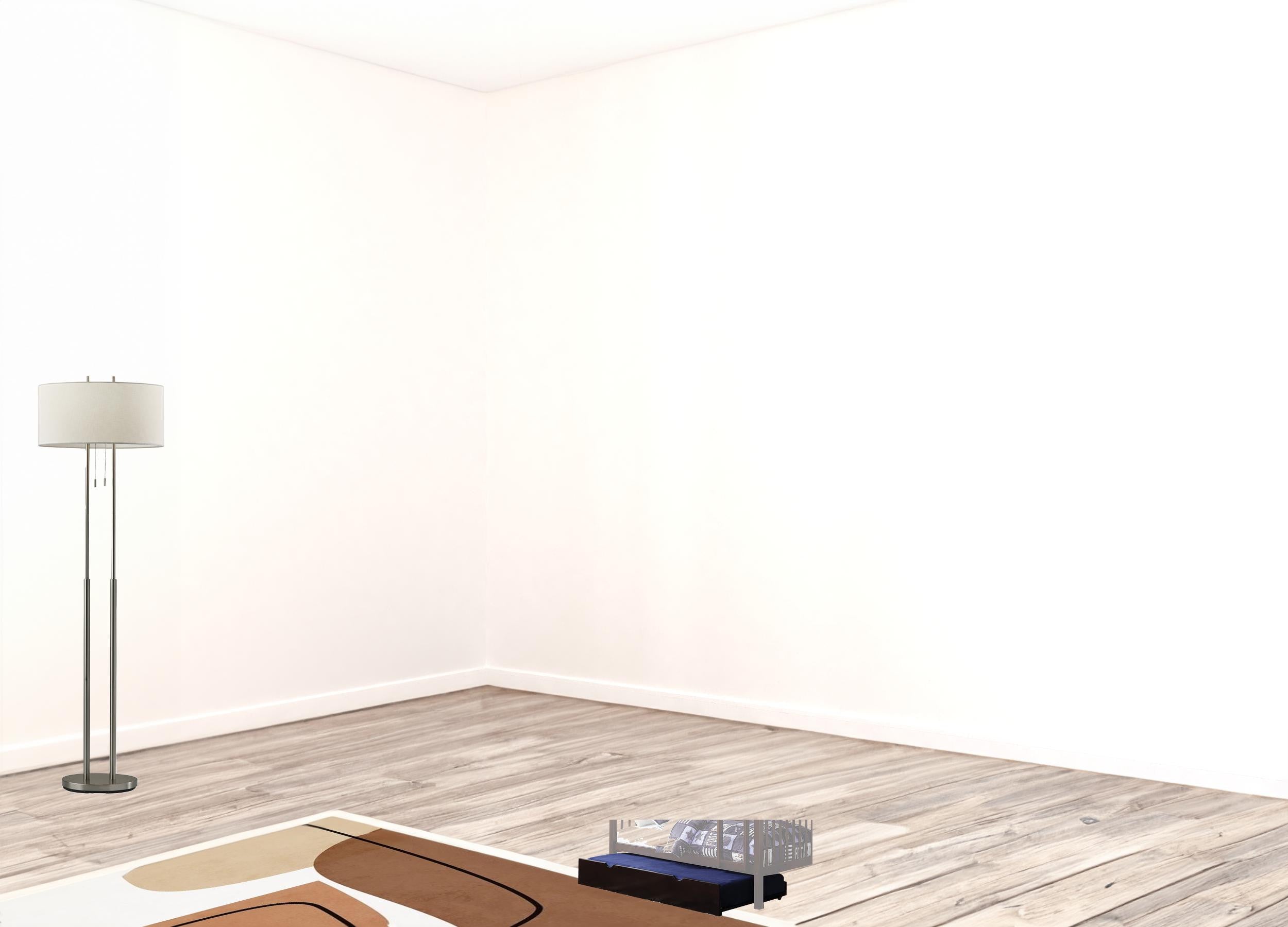 Deep Brown Pull Out Trundle for Under Bed