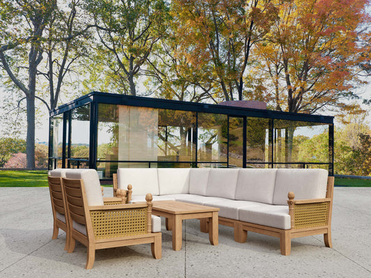 SET-74 LUXE MODULAR DEEP SEATING SET