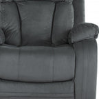 40" Modern Grey Fabric Chair